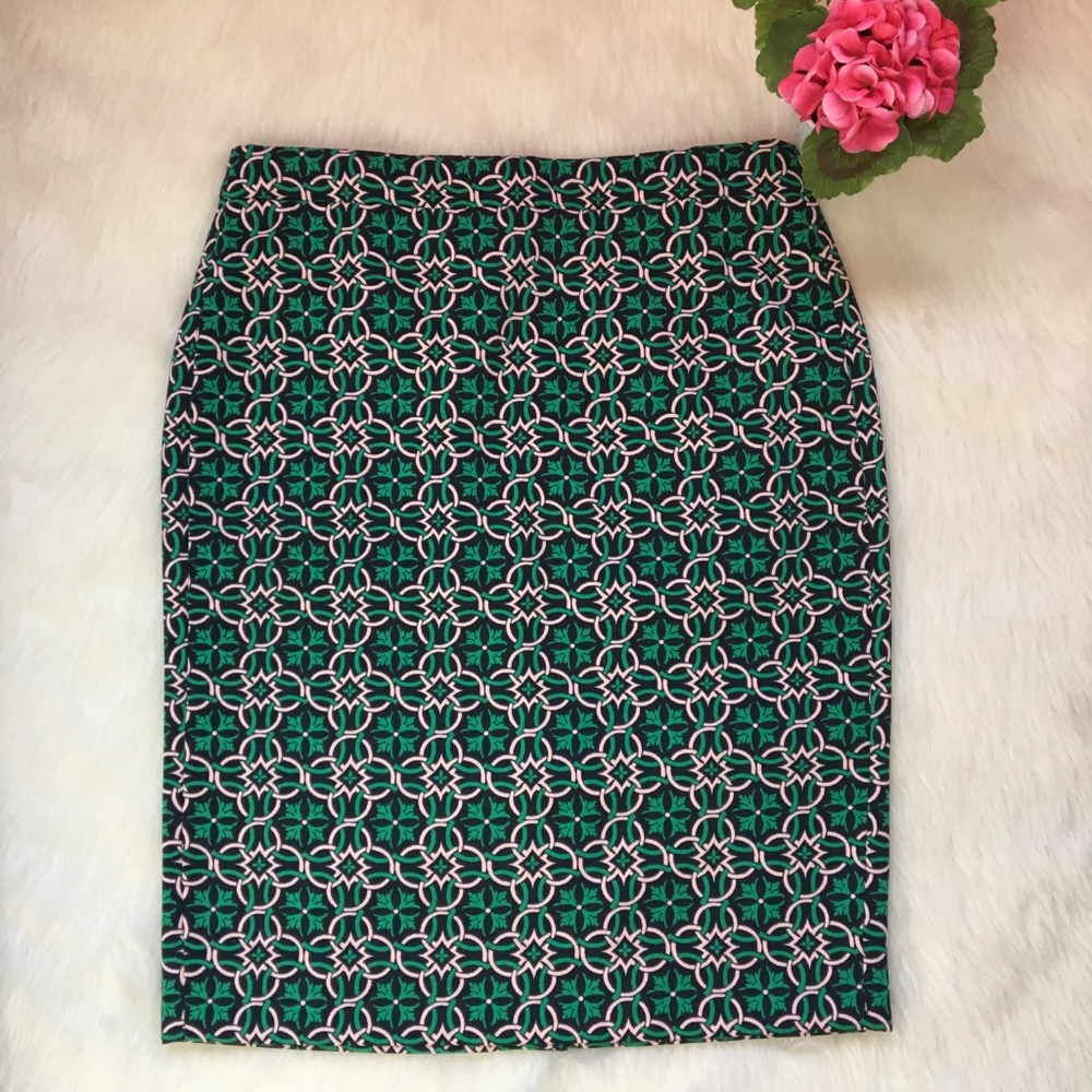 🎉HP🎉NWOT J.Crew Lattice Medallion Skirt S. 8 - Picture 6 of 9